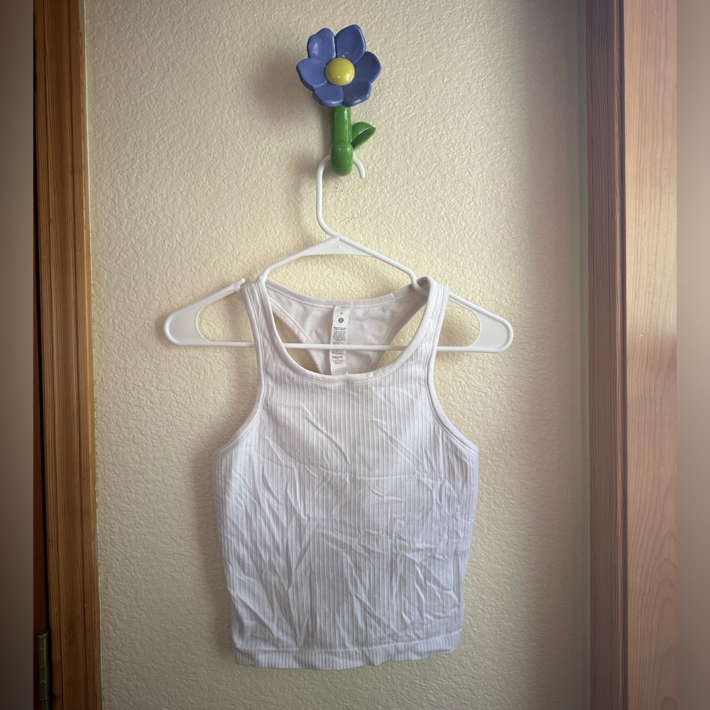 Lululemon white tank